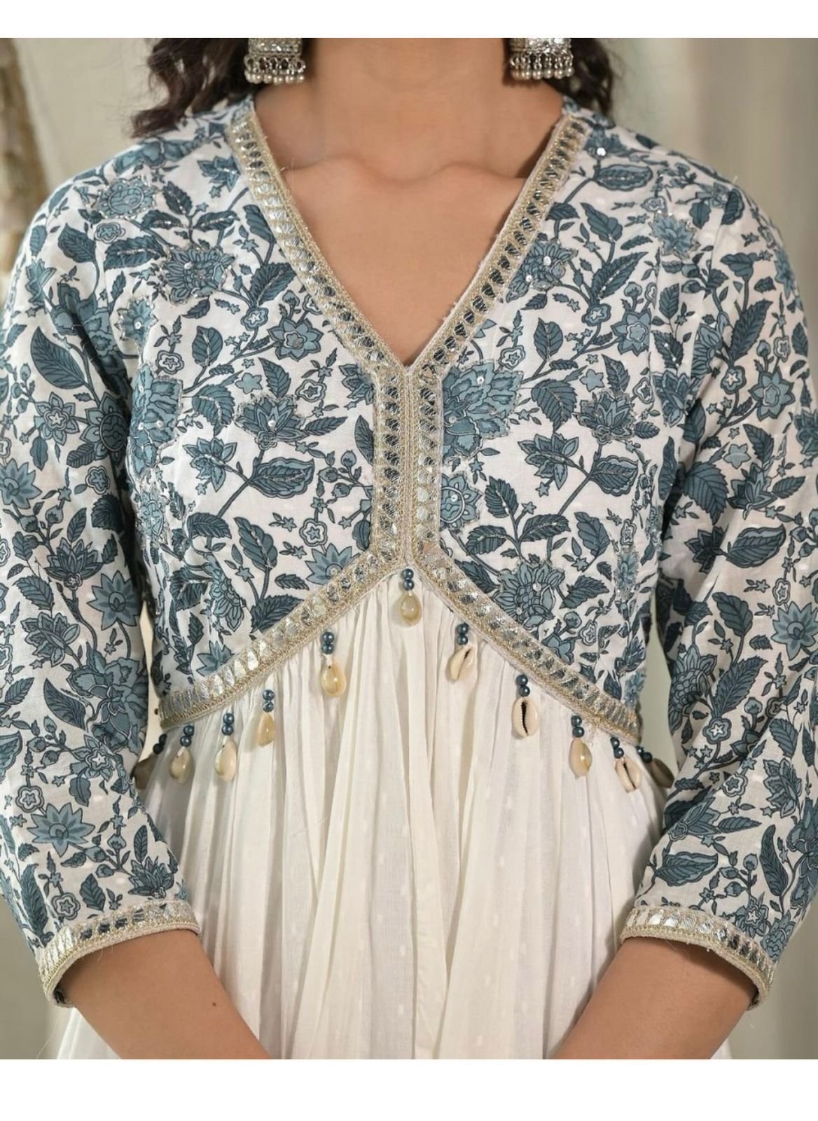 Alia Cotton Kurti Set with Pant & Dupatta